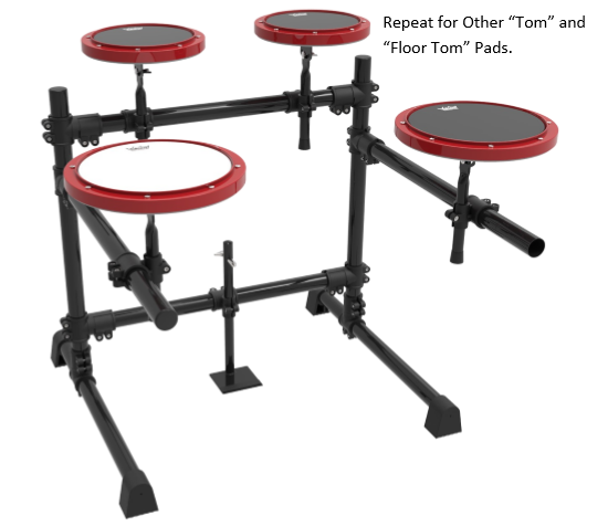 Modular Practice Pad™ Set Instructions – Remo: Support